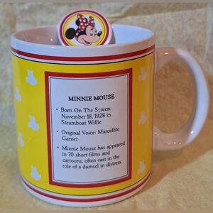 Vintage APPLAUSE Minnie Mouse cup.